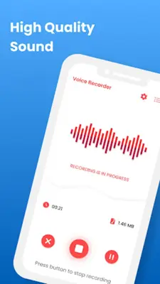 Voice Recorder Recording App android App screenshot 7